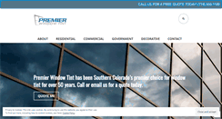 Desktop Screenshot of premierwindowtint.net